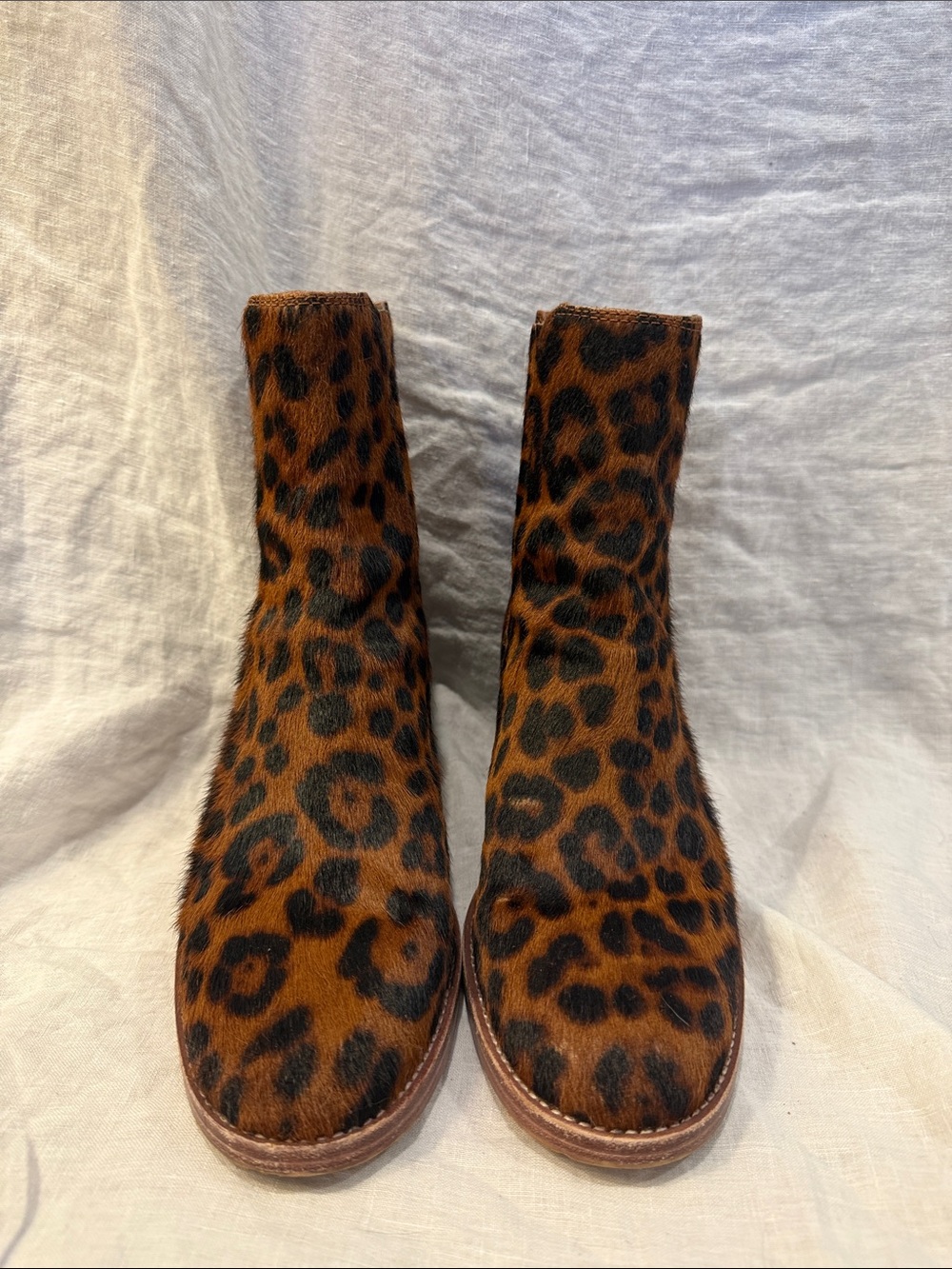 Madewell Autumn Chelsea calf hair boot size 7.5